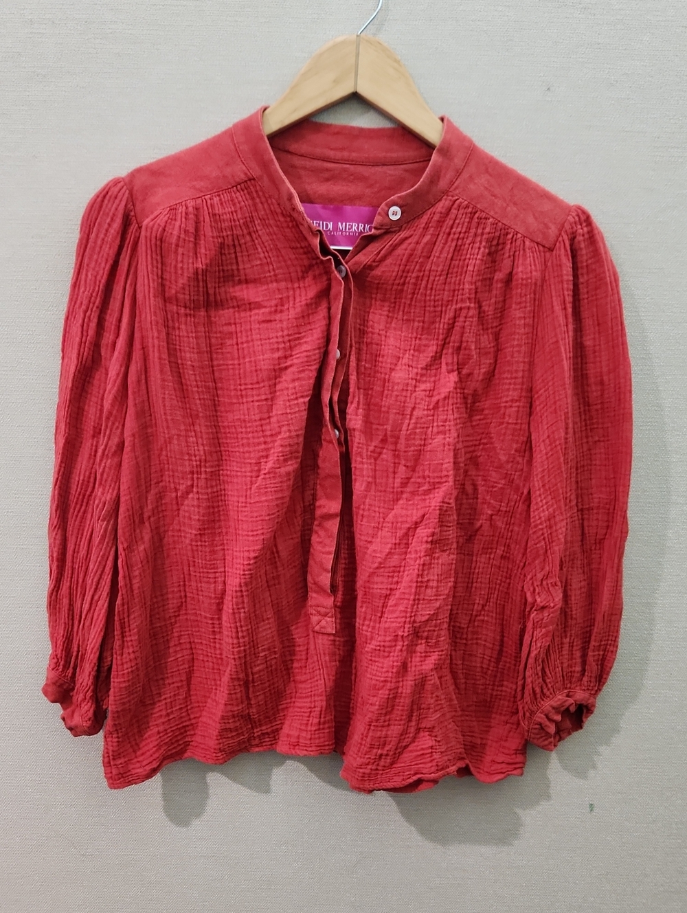 Heidi Merrick Top Size Small